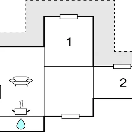 Апартаменты Two-bedroom In *
